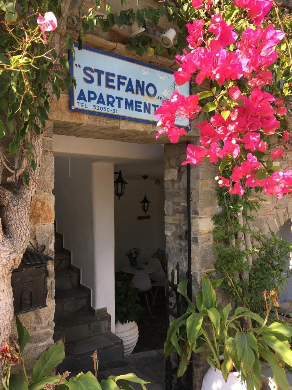 Stefano Apartments Náousa Eksteriør bilde